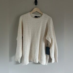 CYRUS Cream‎ Cable Knit Sweater 2X New